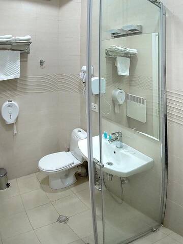 Фото номера Улучшенный двухместный номер с 1 кроватью или 2 отдельными кроватями Отель Hotel Nata г. Тбилиси 5