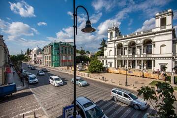 Фото номера Двухместный номер Делюкс с 1 кроватью и балконом Отель Hotel Margi г. Тбилиси 2