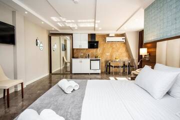Фото номера Апартаменты-студио с террасой Отель Hotel Margi г. Тбилиси 3