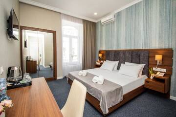Фото номера Стандартный двухместный номер с 1 кроватью Отель Hotel Margi г. Тбилиси 4