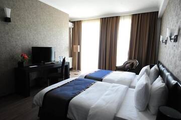 Фото номера Стандартный двухместный номер с 2 односпальными кроватями Отель Best Western Tbilisi Art Hotel г. Тбилиси 12