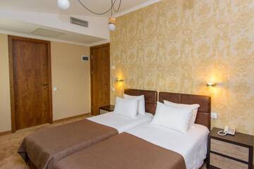 Фото номера Стандартный двухместный номер с 2 отдельными кроватями Отель King David Hotel г. Тбилиси 10