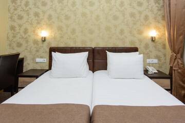Фото номера Стандартный двухместный номер с 2 отдельными кроватями Отель King David Hotel г. Тбилиси 18