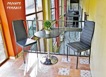 Фото номера Двухместный номер Делюкс с 1 кроватью и душем Отель Red Fox Hotel г. Тбилиси 2