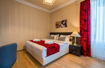 Фото номера Стандартный двухместный номер с 1 кроватью Отель Iliani Hotel г. Тбилиси 14