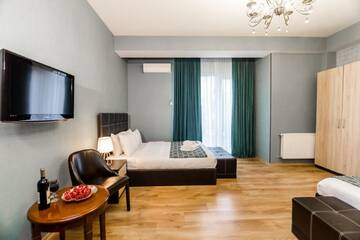 Фото номера Номер с 2 кроватями размера «queen-size» Отель Hotel Diamond Dat Exx company г. Тбилиси 4