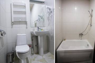 Фото номера Стандартный двухместный номер с 2 отдельными кроватями Отель Hotel Sololaki г. Тбилиси 10