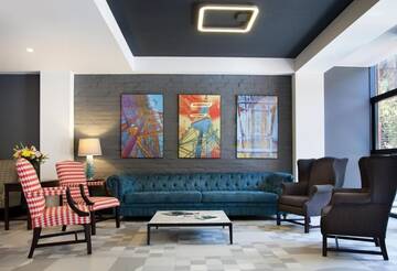 Фото номера Стандартный двухместный номер с 1 кроватью Отель The Terrace Boutique Hotel г. Тбилиси 6
