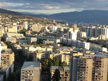 Фото номера Двухместный номер с 1 кроватью Гостевой дом Tbilisi Apartments Bukia Square г. Тбилиси 12
