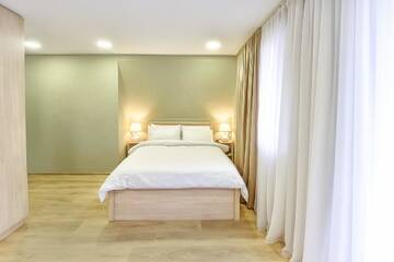 Фото номера Двухместный номер с 1 кроватью и балконом Отель Green Corner Hotel г. Тбилиси 10