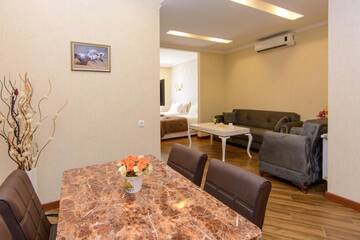 Фото номера Апартаменты с 2 спальнями Отель Apart Hotel MX г. Тбилиси 12