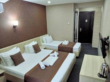 Фото номера Трехместный номер с балконом Отель Hotel Voyager г. Тбилиси 3
