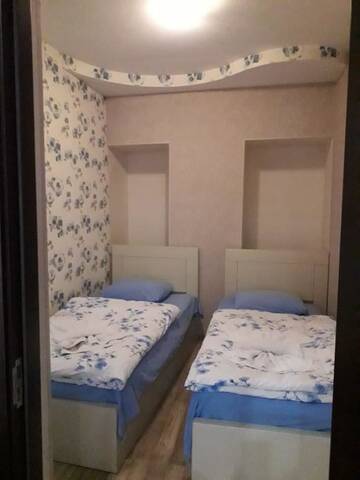 Фото номера Апартаменты с 2 спальнями Апарт-отели GTNL Aparthotel г. Тбилиси 4