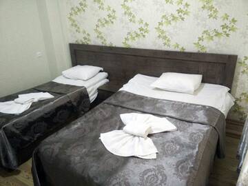 Фото номера Двухместный номер с 2 отдельными кроватями Отель Hotel Mimino г. Тбилиси 3