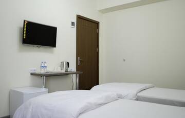 Фото номера Двухместный номер с 1 кроватью или 2 отдельными кроватями Отель Hotel M9 г. Тбилиси 2