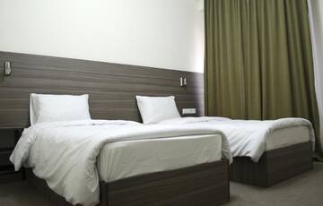 Фото номера Двухместный номер с 1 кроватью или 2 отдельными кроватями Отель Hotel M9 г. Тбилиси 8