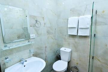 Фото номера Улучшенный двухместный номер с 2 отдельными кроватями Отель MGK Hotel г. Тбилиси 12