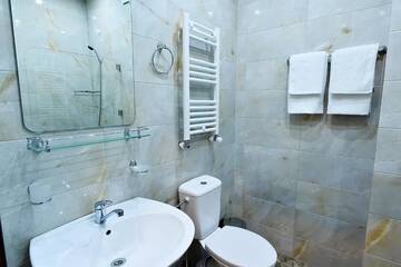 Фото номера Улучшенный двухместный номер с 2 отдельными кроватями Отель MGK Hotel г. Тбилиси 17