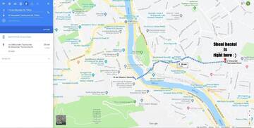 Фото номера Четырехместный номер с видом на горы Хостелы Sheni Hostel г. Тбилиси 4