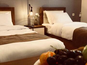 Фото номера Стандартный двухместный номер с 2 отдельными кроватями Отель Hotel Amser г. Тбилиси 8
