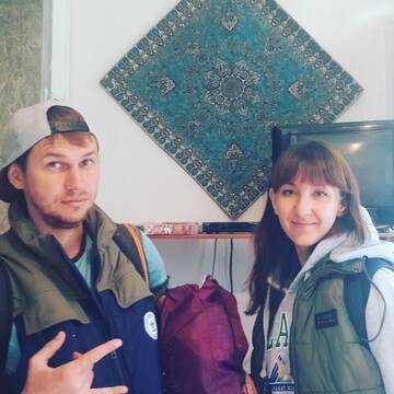 Фото номера Бюджетный двухместный номер с 1 кроватью Хостелы Chekhov Hostel г. Тбилиси 25