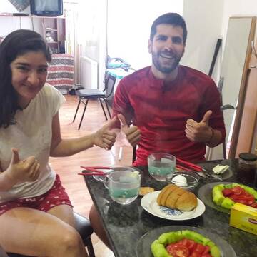 Фото номера Бюджетный двухместный номер с 1 кроватью Хостелы Chekhov Hostel г. Тбилиси 9