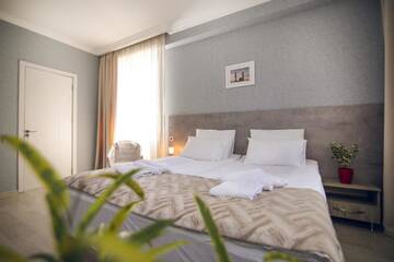 Фото номера Стандартный двухместный номер с 2 отдельными кроватями Отель Hotel Kenari г. Тбилиси 2