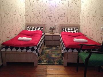 Фото номера Двухместный номер с 2 отдельными кроватями Гостевой дом Hotel Nika7 г. Тбилиси 3