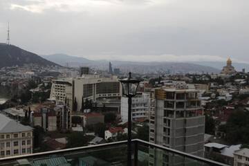 Фото номера Двухместный номер с 1 кроватью и террасой Отель Hotel Grand View in Tbilisi г. Тбилиси 5