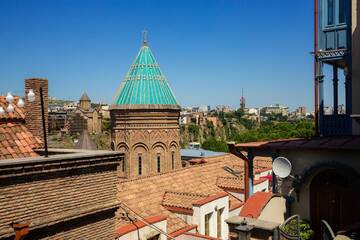 Фото номера Трехместный номер с собственной ванной комнатой Гостевой дом Anzori House г. Тбилиси 22