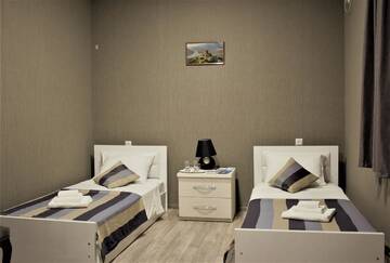 Фото номера Стандартный двухместный номер с 2 отдельными кроватями Отель Twins Hotel г. Тбилиси 3