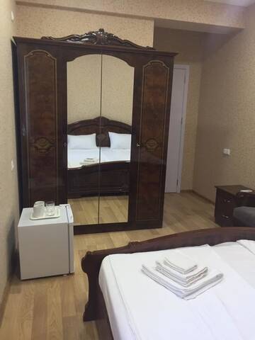 Фото номера Стандартный двухместный номер с 1 кроватью Отель Twins Hotel г. Тбилиси 6