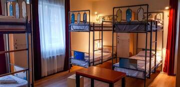 Фото номера Кровать в общем 6-местном номере для женщин Отель Cybernetics - Hotel &amp; Hostel г. Тбилиси 4