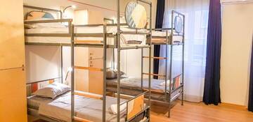 Фото номера Кровать в общем 6-местном номере для женщин Отель Cybernetics - Hotel &amp; Hostel г. Тбилиси 7