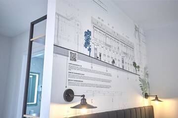 Фото номера Большой двухместный номер с 1 кроватью Отель Graphica Tbilisi Hotel г. Тбилиси 3
