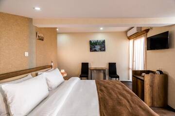 Фото номера Номер с кроватью размера «king-size» и балконом Отель AMIR Hotel г. Тбилиси 5