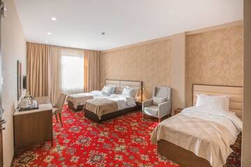 Фото номера Семейный номер с видом на горы Отель Sota Metekhi Hotel г. Тбилиси 6