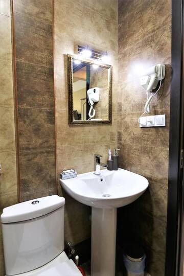 Фото номера Небольшой двухместный номер с 2 отдельными кроватями Отель Hotel Liberty Theatre г. Тбилиси 8