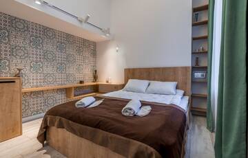 Фото номера Двухместный номер Делюкс с 1 кроватью Апарт-отели Mini Hotel on Aghmashenebeli Ave г. Тбилиси 7