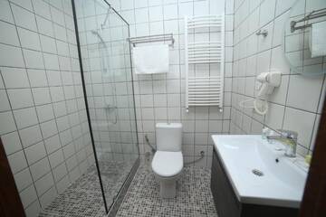 Фото номера Двухместный номер с 1 кроватью или 2 отдельными кроватями, вид на город Отель Hotel Flower г. Тбилиси 16