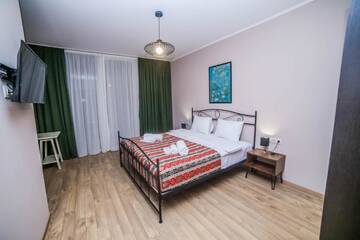 Фото номера Двухместный номер Делюкс с 1 кроватью и балконом Отель Hotel Flower г. Тбилиси 2