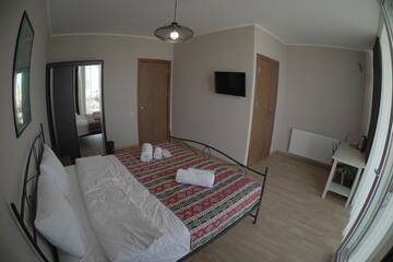 Фото номера Двухместный номер Делюкс с 1 кроватью и балконом Отель Hotel Flower г. Тбилиси 11