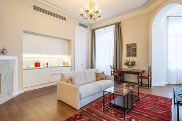 Фото номера Апартаменты с 1 спальней Отель TIFLIS OPERA Aparthotel г. Тбилиси 10