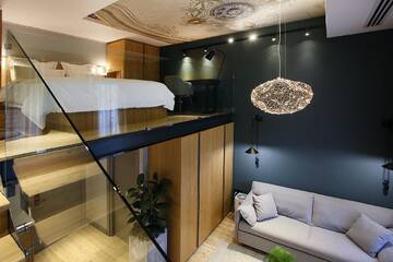 Фото номера Номер-студио - Двухуровневый Апарт-отели Paskunji Residence г. Тбилиси 2