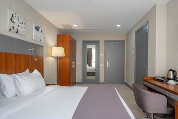 Фото номера Номер с кроватью размера «king-size» Отель Hotel Atlas Abashidze г. Тбилиси 9