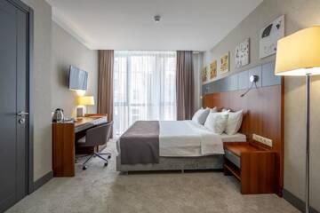 Фото номера Номер с кроватью размера «king-size» Отель Hotel Atlas Abashidze г. Тбилиси 7