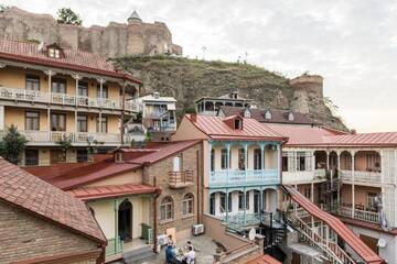 Фото номера Стандартный двухместный номер с 1 кроватью Отель Boutique Hotel Khokhobi Old Tbilisi г. Тбилиси 11