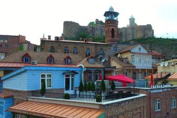 Фото номера Двухместный номер Делюкс с 1 кроватью и балконом Отель Boutique Hotel Khokhobi Old Tbilisi г. Тбилиси 4