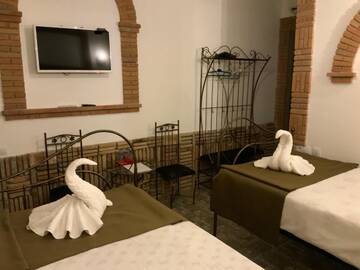 Фото номера Двухместный номер с 2 отдельными кроватями и балконом Отель Hotel Janashia г. Тбилиси 7