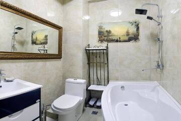 Фото номера Двухместный номер с 1 кроватью и террасой Отель Hotel Janashia г. Тбилиси 21